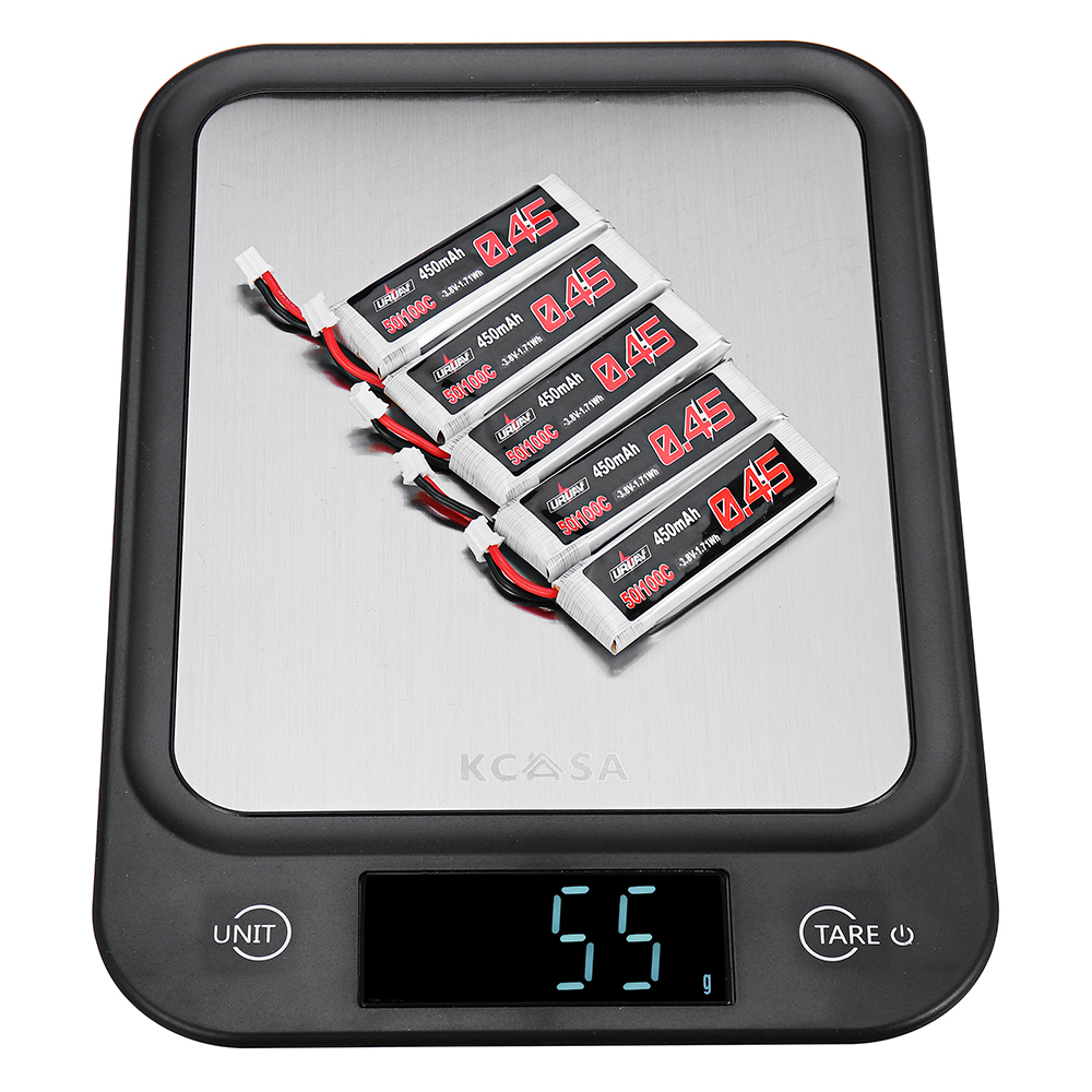 5PcsURUAV38V450mAh50100C1SHV435VLipoBatteryPH20forHappymodelCrux3EmaxTinyhawkTiny7HappymodelSnapper7-1387485-6