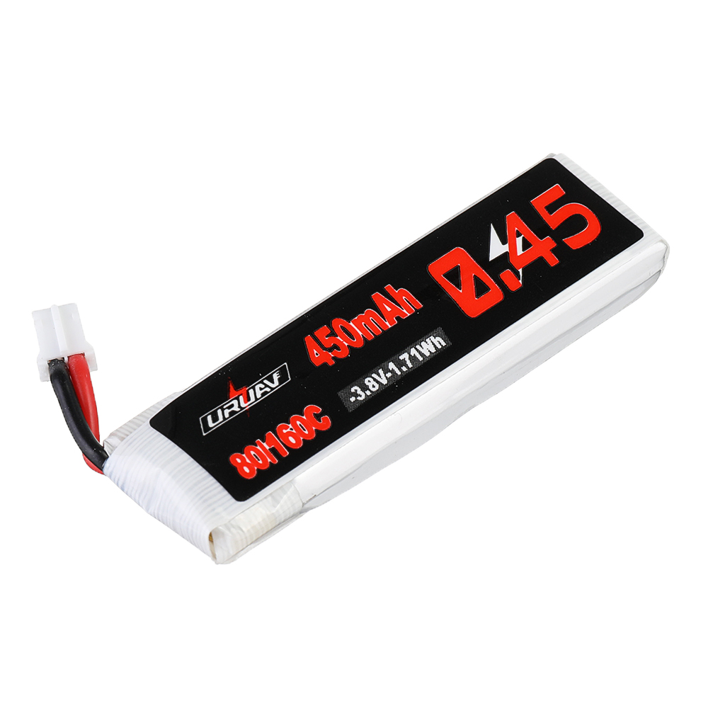 5PcsURUAV38V450mAh80C160C1SLipoBatteryPH20PlugforHappymodelCrux3EMAXEZTinyhawkII75mmTiny7HappymodelS-1614624-4