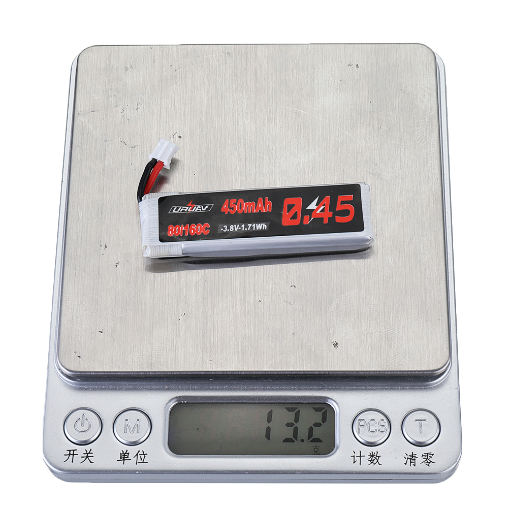 5PcsURUAV38V450mAh80C160C1SLipoBatteryPH20PlugforHappymodelCrux3EMAXEZTinyhawkII75mmTiny7HappymodelS-1614624-9
