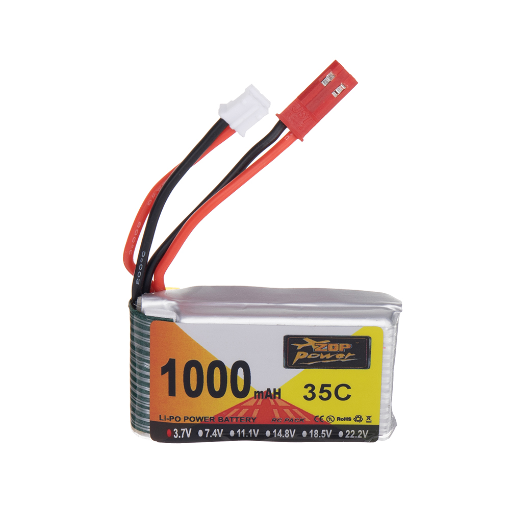 5PcsZOPPower37V1000mAh35C1SLiPoBatteryJSTPH20PlugforRCDrone-1978410-3