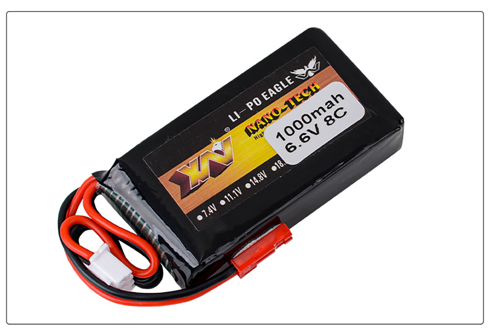 66V1000mAh8CLipoBatteryJSTPlugforMC6AMC6BFutaba4PX14SG4PV4PLS10JRemoteControllerRadioTransmitter-1995677-7