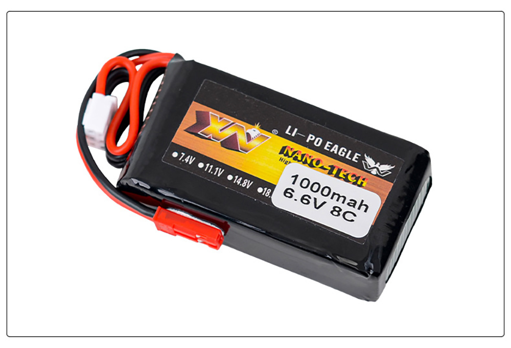 66V1000mAh8CLipoBatteryJSTPlugforMC6AMC6BFutaba4PX14SG4PV4PLS10JRemoteControllerRadioTransmitter-1995677-8