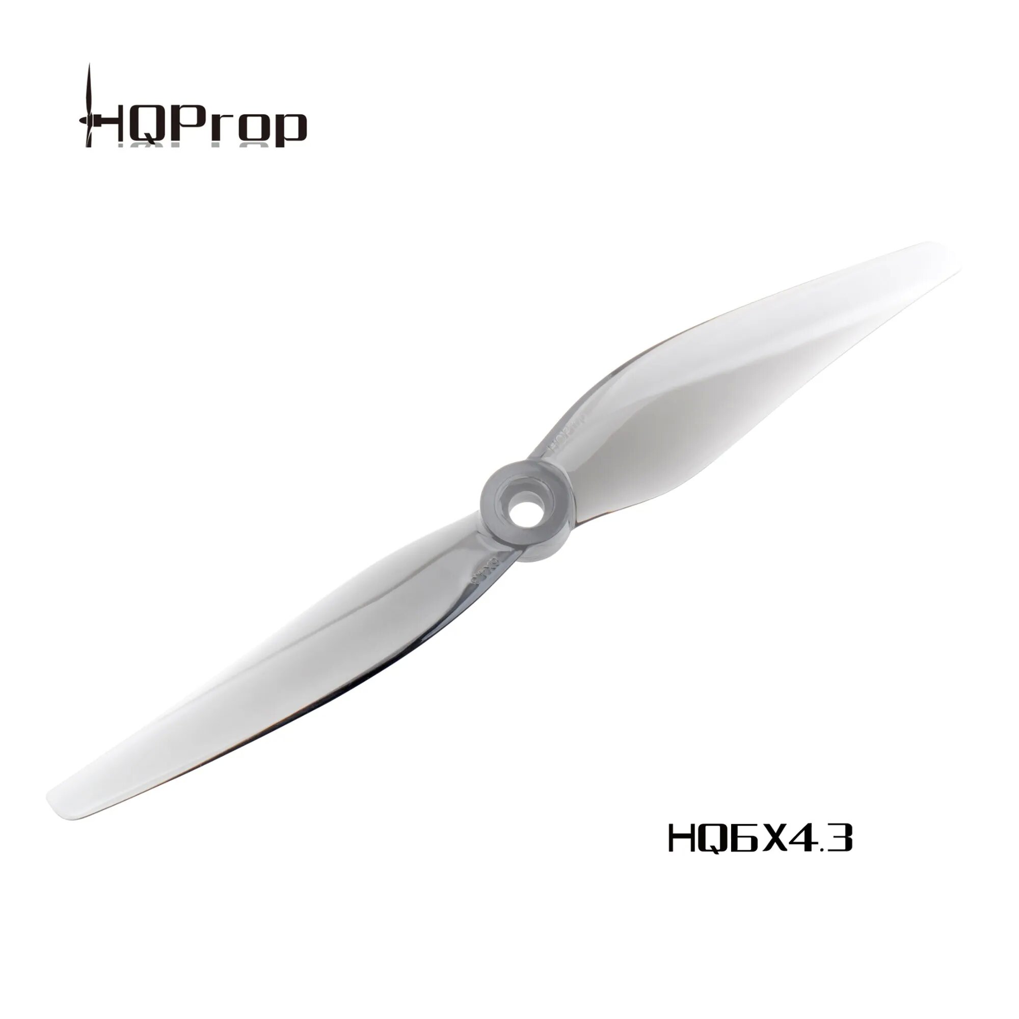 68PairsHQProp6X4360436Inch2-BladePropeller5mmHolePolyCarbonateforRCDroneFPVRacing-2000072-1