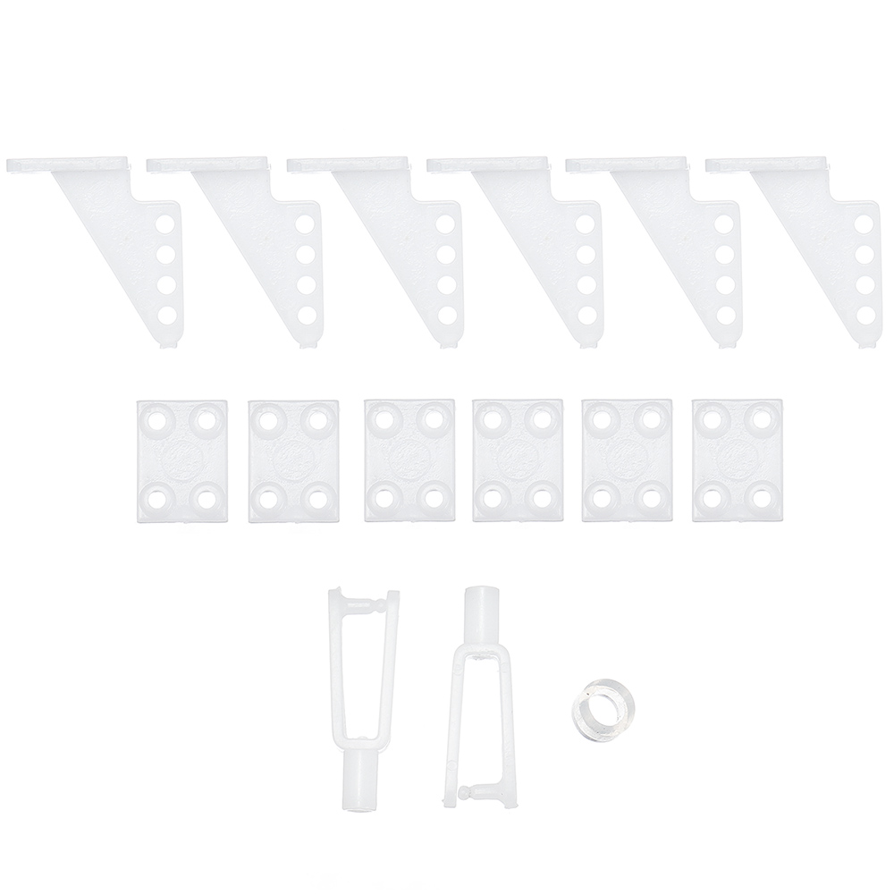 6PCSVolantexRCASW28ASW-28V2SlopingRCAirplaneSparePartServoHorn-1352346-1
