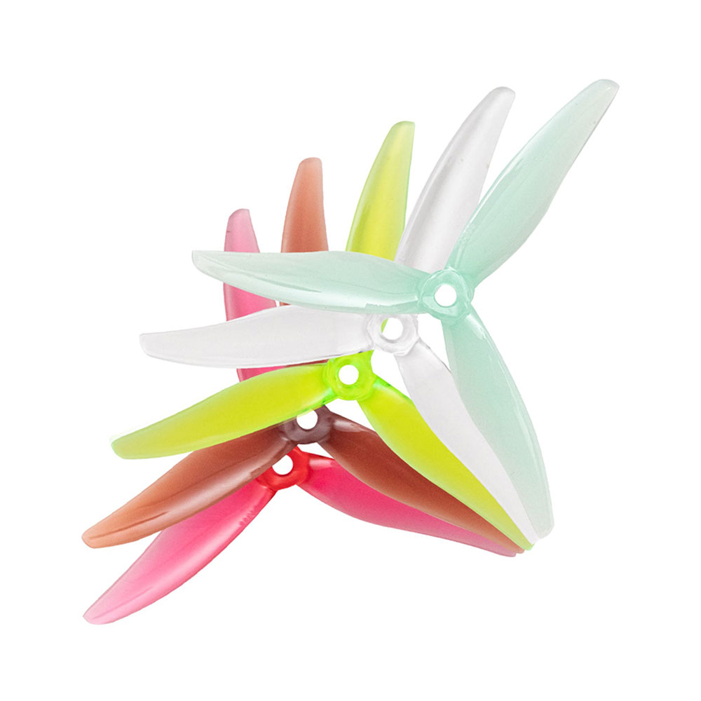6PairsGemfan51366MCKV35InchTri-bladePCPropsPropellerfor23062207MotorDIYRCFPVRacingDrone-2004773-1