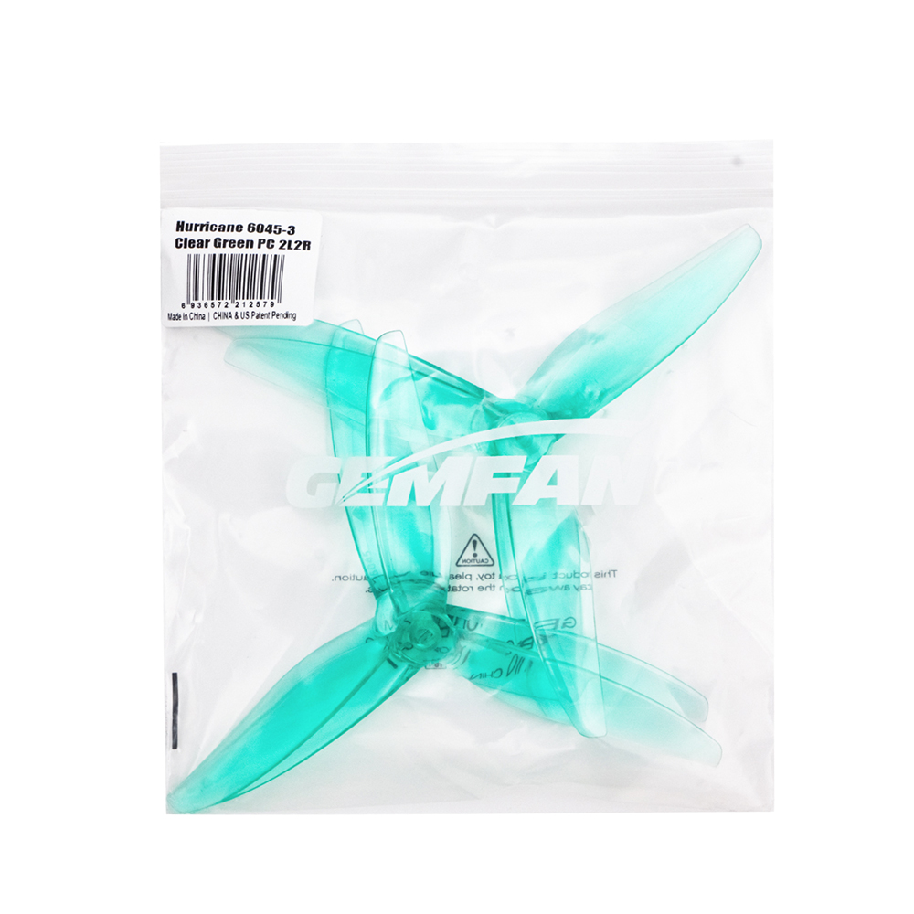 6PairsGemfan604560x456Inch3-BladesPropsPropellerforDIYFreestyleRCDroneFPVRacing-2004767-6