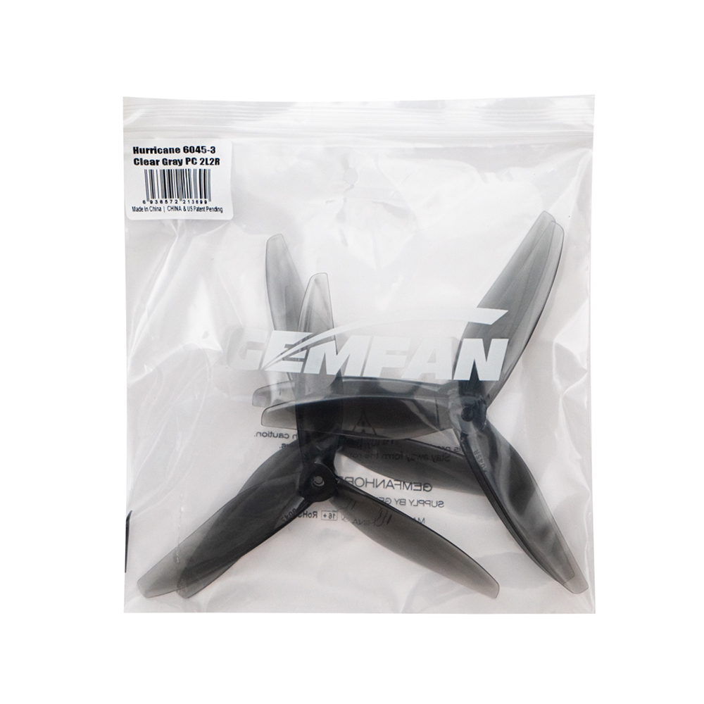 6PairsGemfan604560x456Inch3-BladesPropsPropellerforDIYFreestyleRCDroneFPVRacing-2004767-7