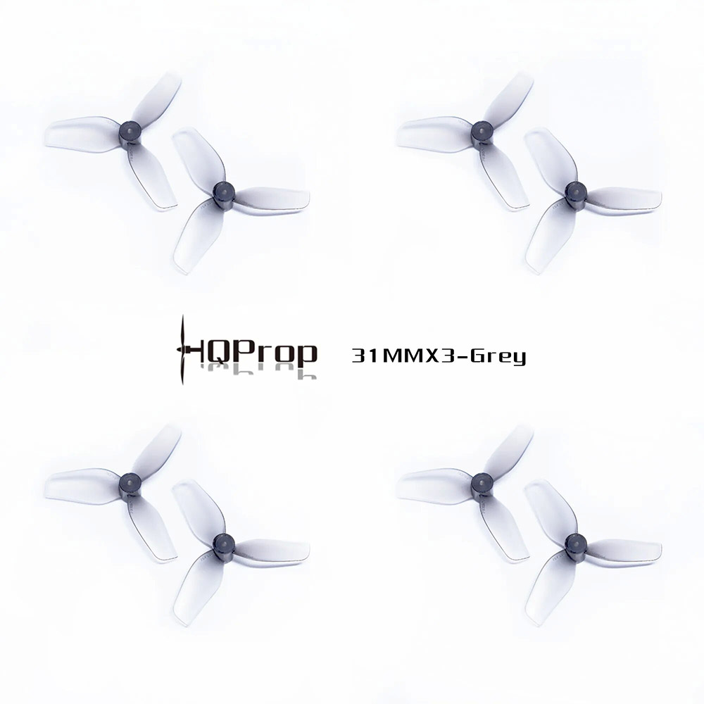 6PairsHQPropUltralightWhoopProp31MMX331mm12x1112InchPropeller1mmHoleforRCDroneFPVRacing-2010996-7