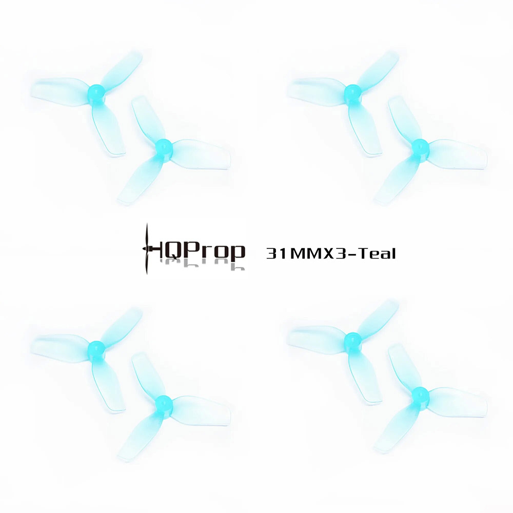 6PairsHQPropUltralightWhoopProp31MMX331mm12x1112InchPropeller1mmHoleforRCDroneFPVRacing-2010996-9