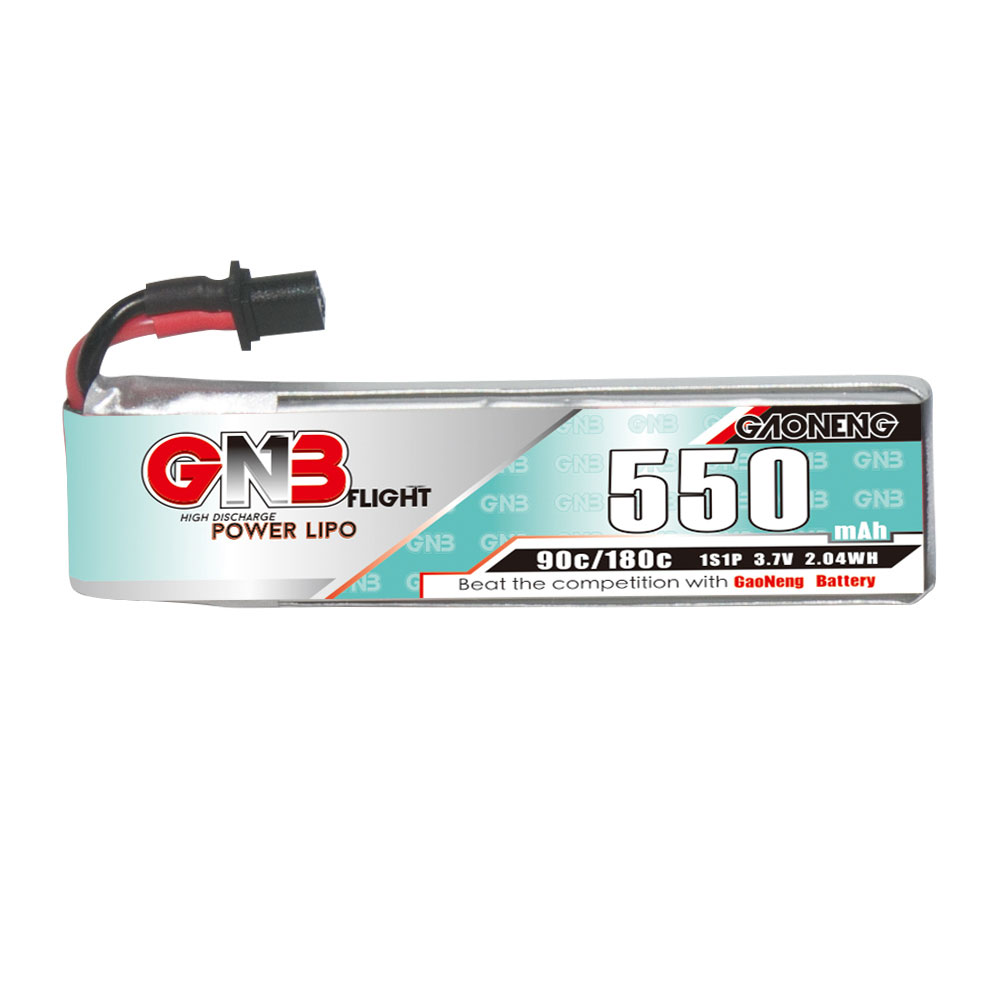 6PcsGaoneng37V550mAh90C1SLiHVBatteryA30PlugWithAdapterCableforEmaxTinyhawkSBetaFPVBeta75X-1988941-2