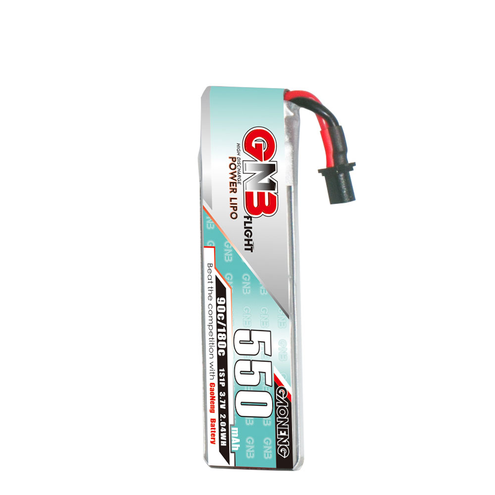 6PcsGaoneng37V550mAh90C1SLiHVBatteryA30PlugWithAdapterCableforEmaxTinyhawkSBetaFPVBeta75X-1988941-4