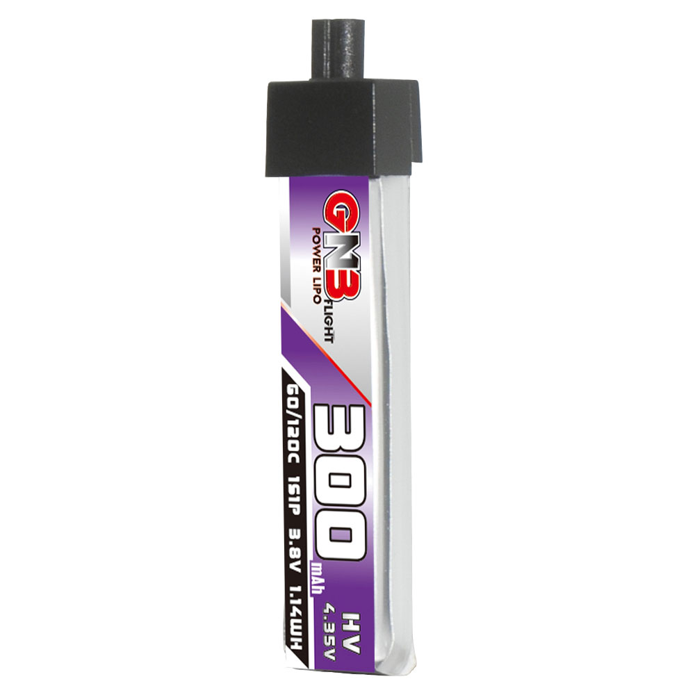6PcsGaoneng38V300mAh60C1SLiHVBatteryA30PlugWithAdapterCableforHappymodelMobula6-1988901-2