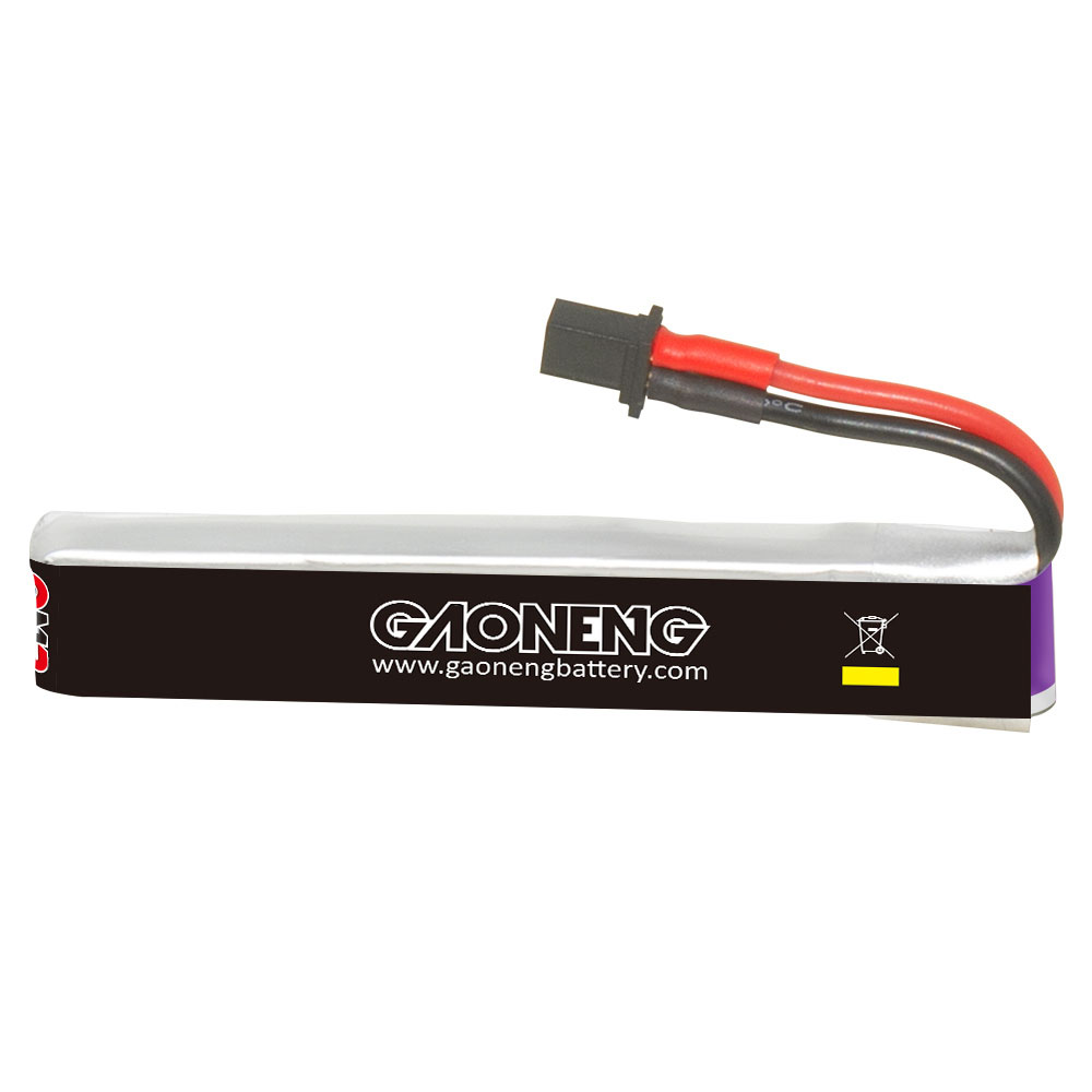 6PcsGaoneng38V380mAh60C1SLiHVBatteryA30PlugWithAdapterCableforHappymodelMobula6BetaFPVMeteor65-1988656-5