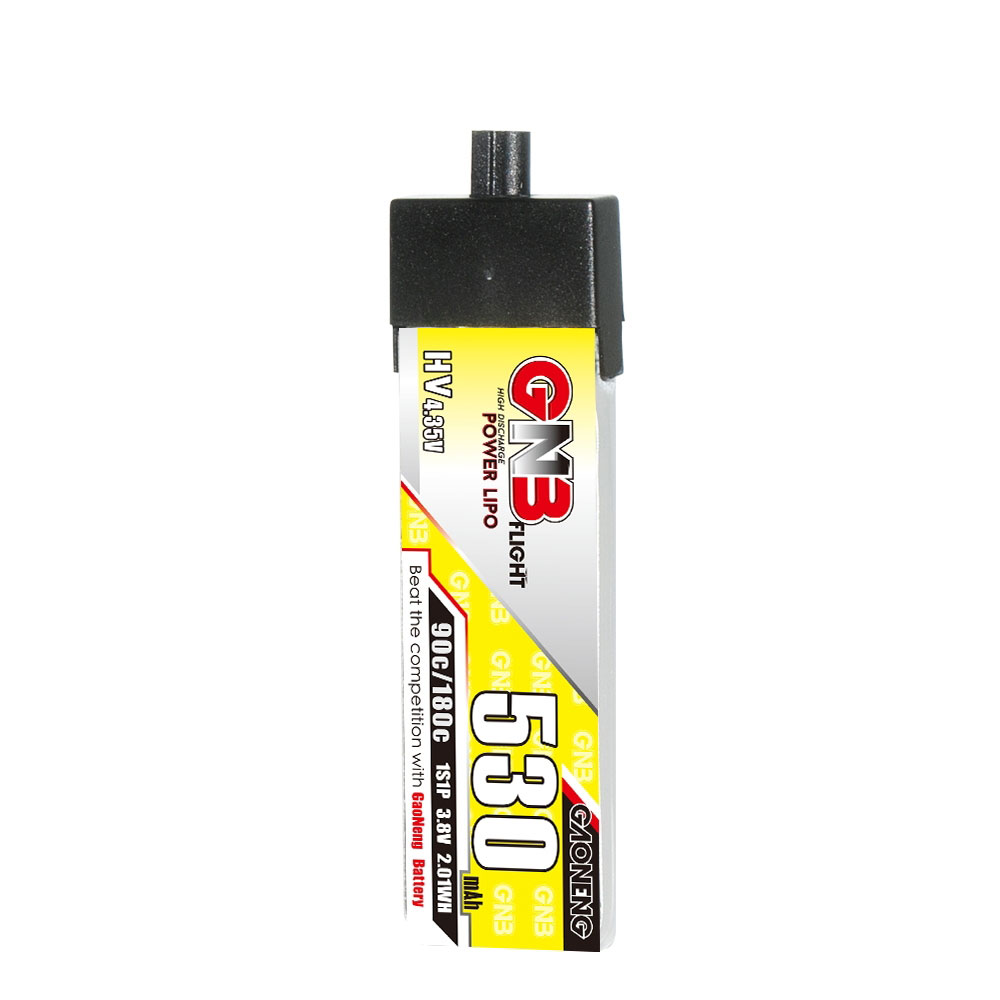 6PcsGaoneng38V530mAh90C1SLiHVBatteryA30PlugforSub250Nanofly20EmaxTinyhawkSBetaFPVBeta75X-1989122-4