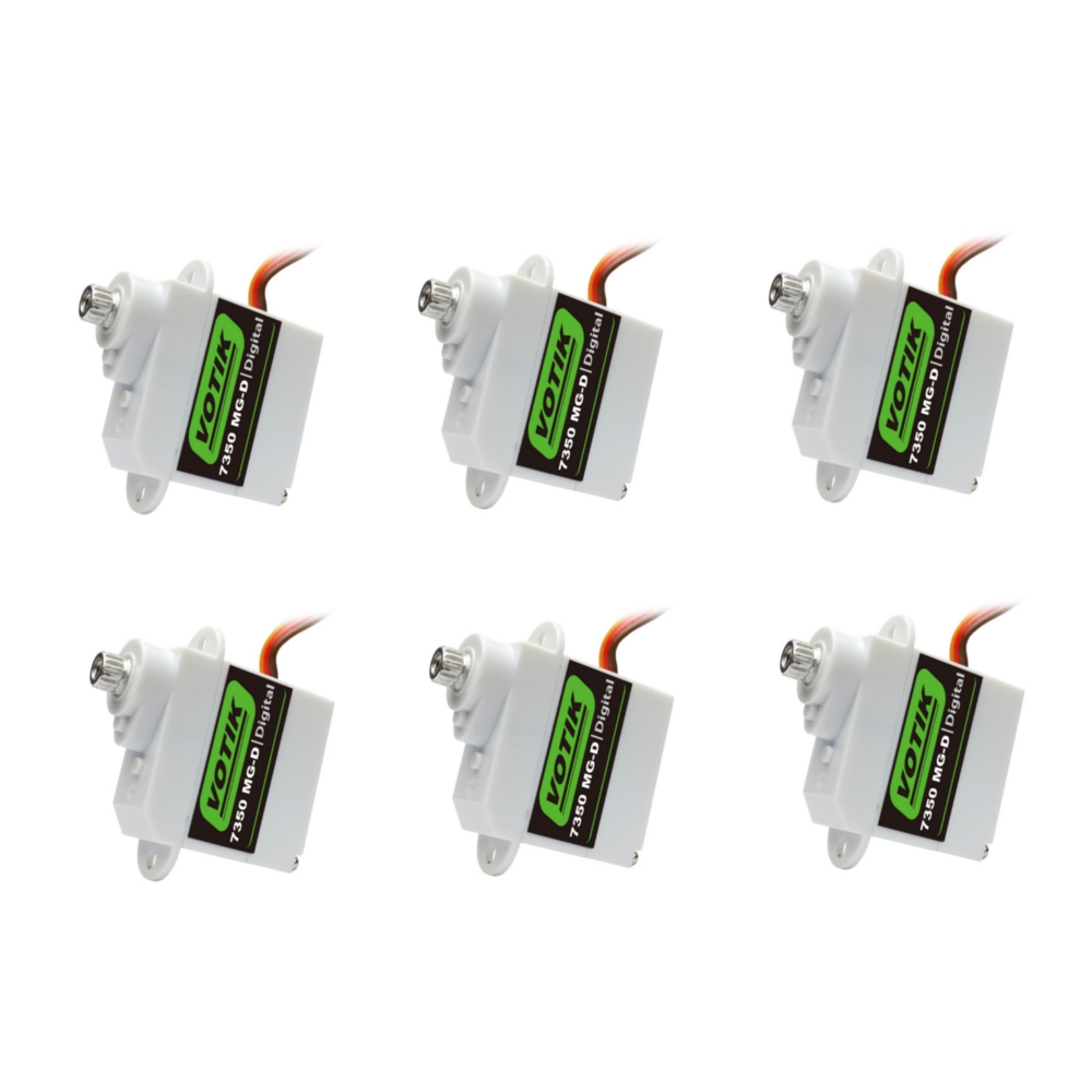 6pcsPTKVOTIK7350MG-D5gDigitalServoMetalGearForEPPE3PAirplaneIndoorsMiniRCAircraftHelicopter-1621593-1
