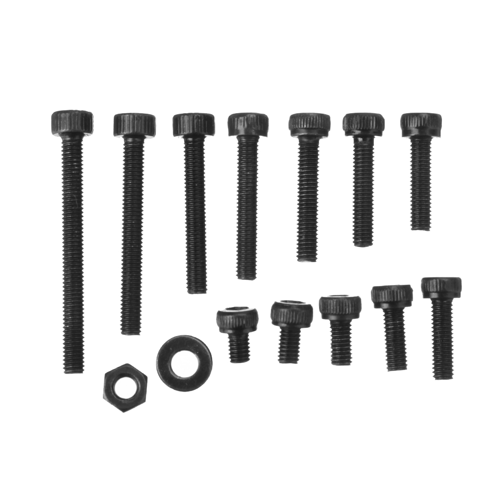 730pcsM3CarbonSteelSocketHeadCapScrewsWithFlatWashersNutsMaleWrench-1864418-4