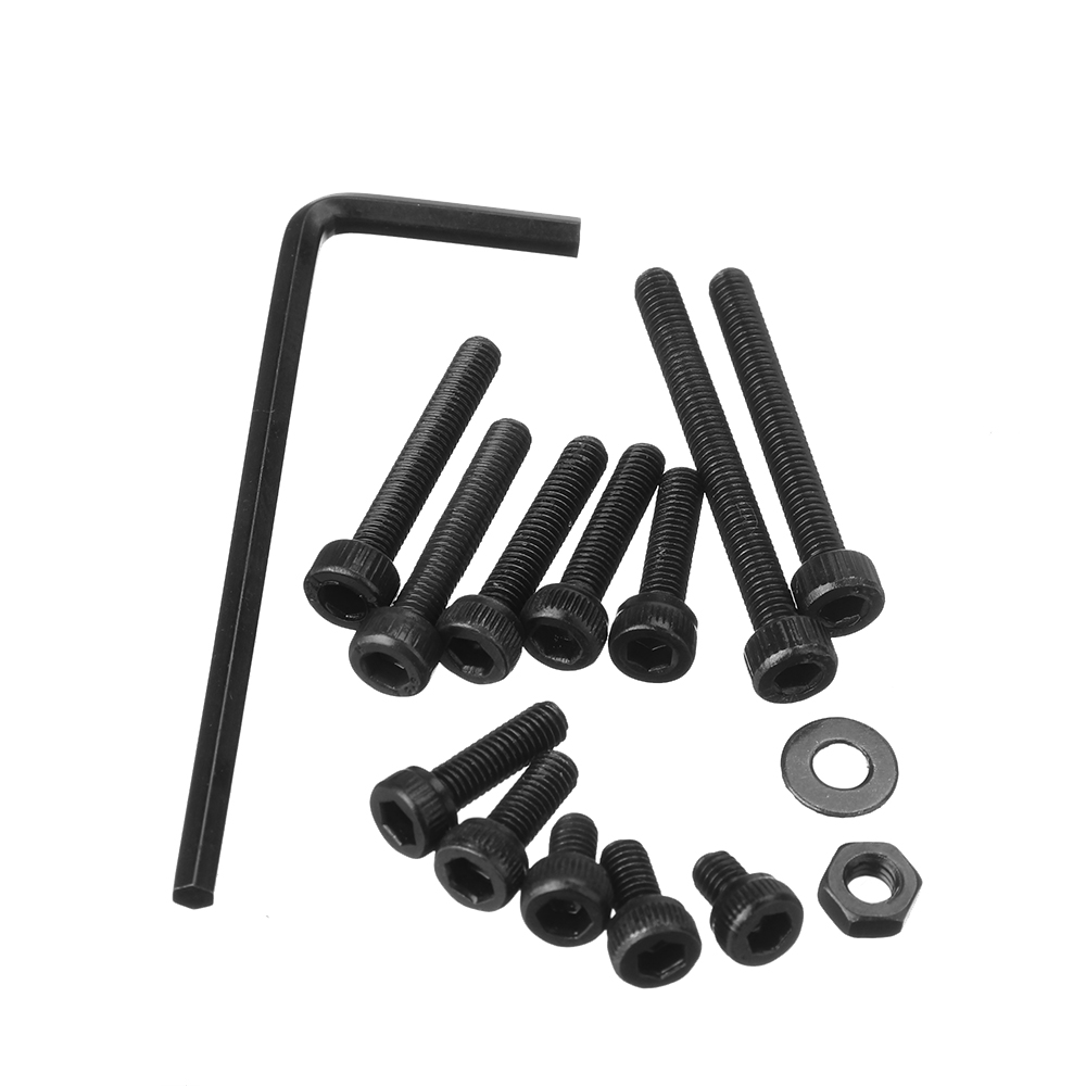 730pcsM3CarbonSteelSocketHeadCapScrewsWithFlatWashersNutsMaleWrench-1864418-5