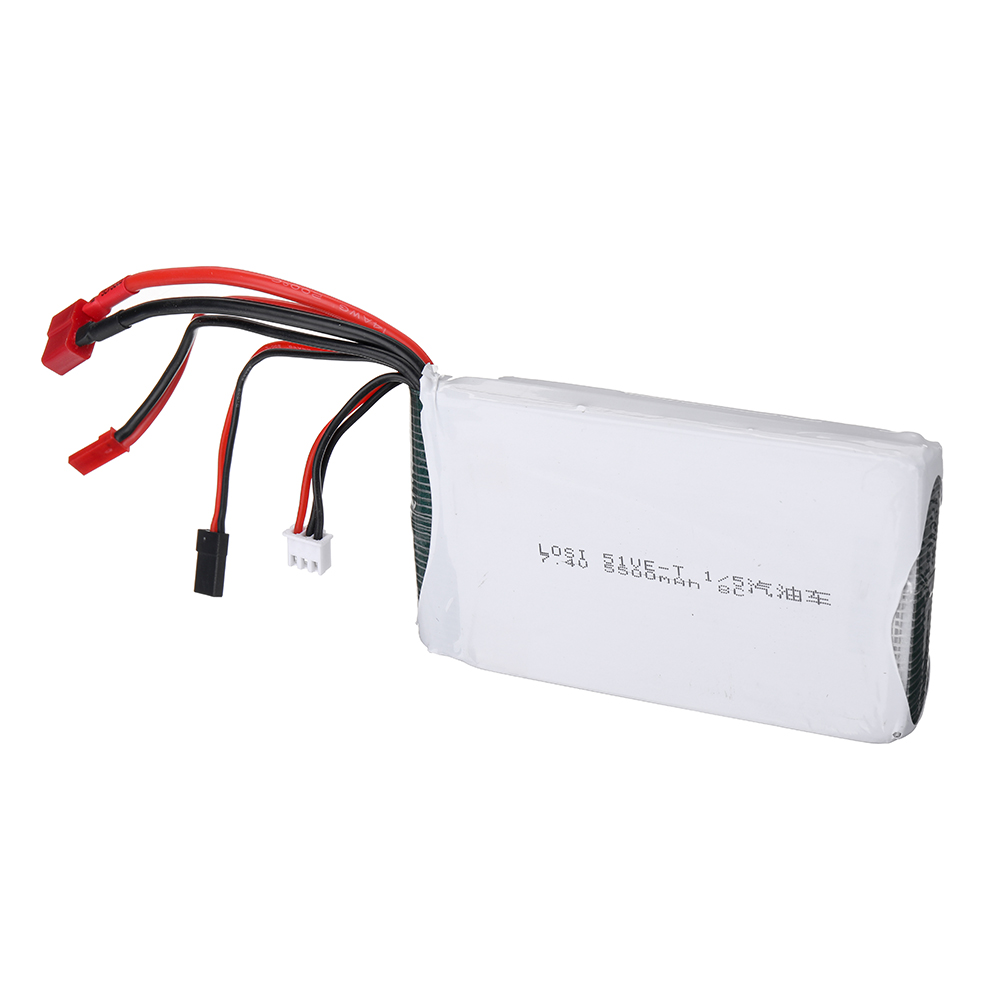74V5500mAh8C2SLipoBatterywithTTamiyaFutabaJSTConnectorForLOSI5IVE-T15RCCarRemoteControlVehicleTruck-1980272-8