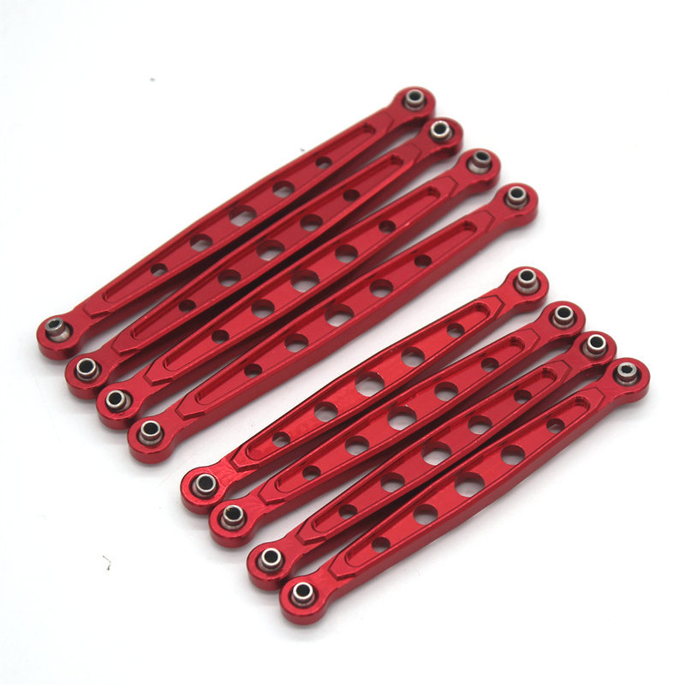 8PCSUpgradedMetalLinkageRodsFrontRearforMN128MN86SG500112RCCarVehiclesModelsSpareAccessories-1996078-4