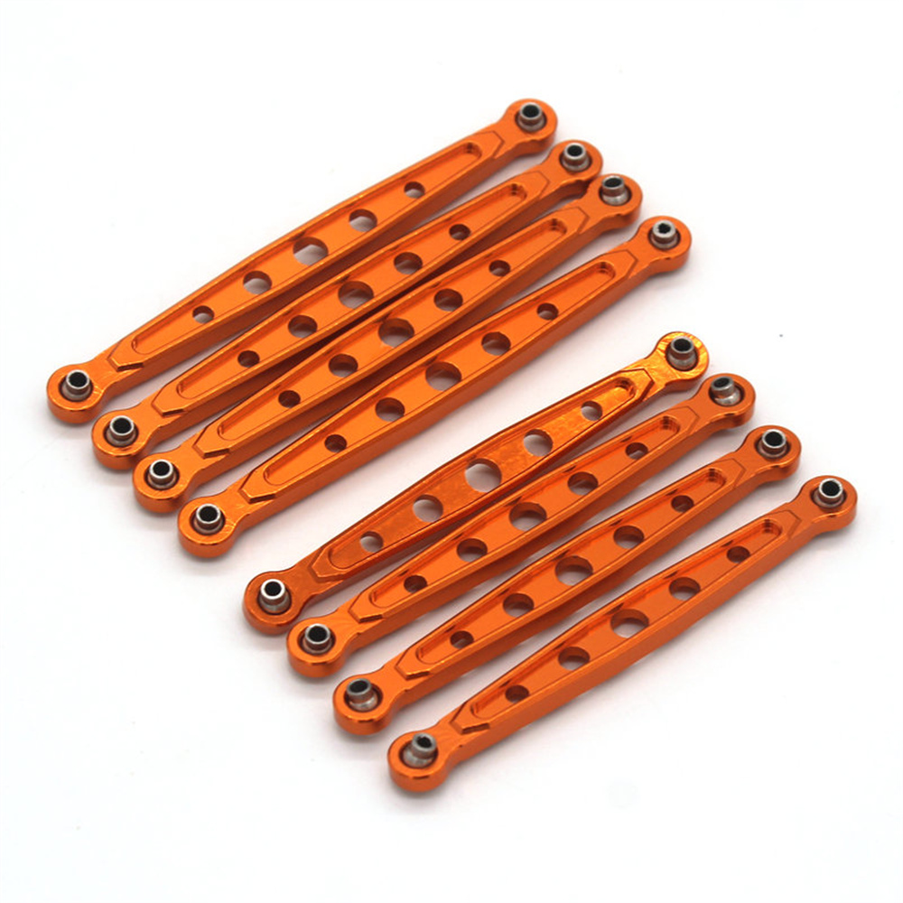 8PCSUpgradedMetalLinkageRodsFrontRearforMN128MN86SG500112RCCarVehiclesModelsSpareAccessories-1996078-6