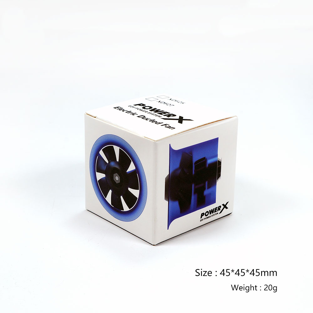 AEORC25mm7-BladeEDFDuctedFanUnitWithXDF2507M1204-14500KVBrushlessMotorRCPowerComboforFixedWingRCAirp-2011558-9
