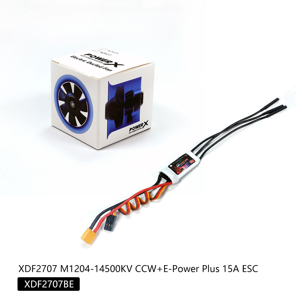 AEORC27mm7-BladeEDFDuctedFanUnitWithXDF2707M120411500KV14500KVBrushlessMotorRCPowerComboforRCAirplan-2011562-11