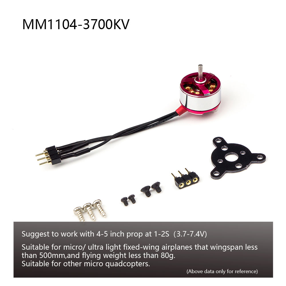 AEORCRCPowerComboMM11041104KV37003700KVBrushlessMotor1S2S5AESC5030PropforRCFixedWingAirplanePlane-1625391-2