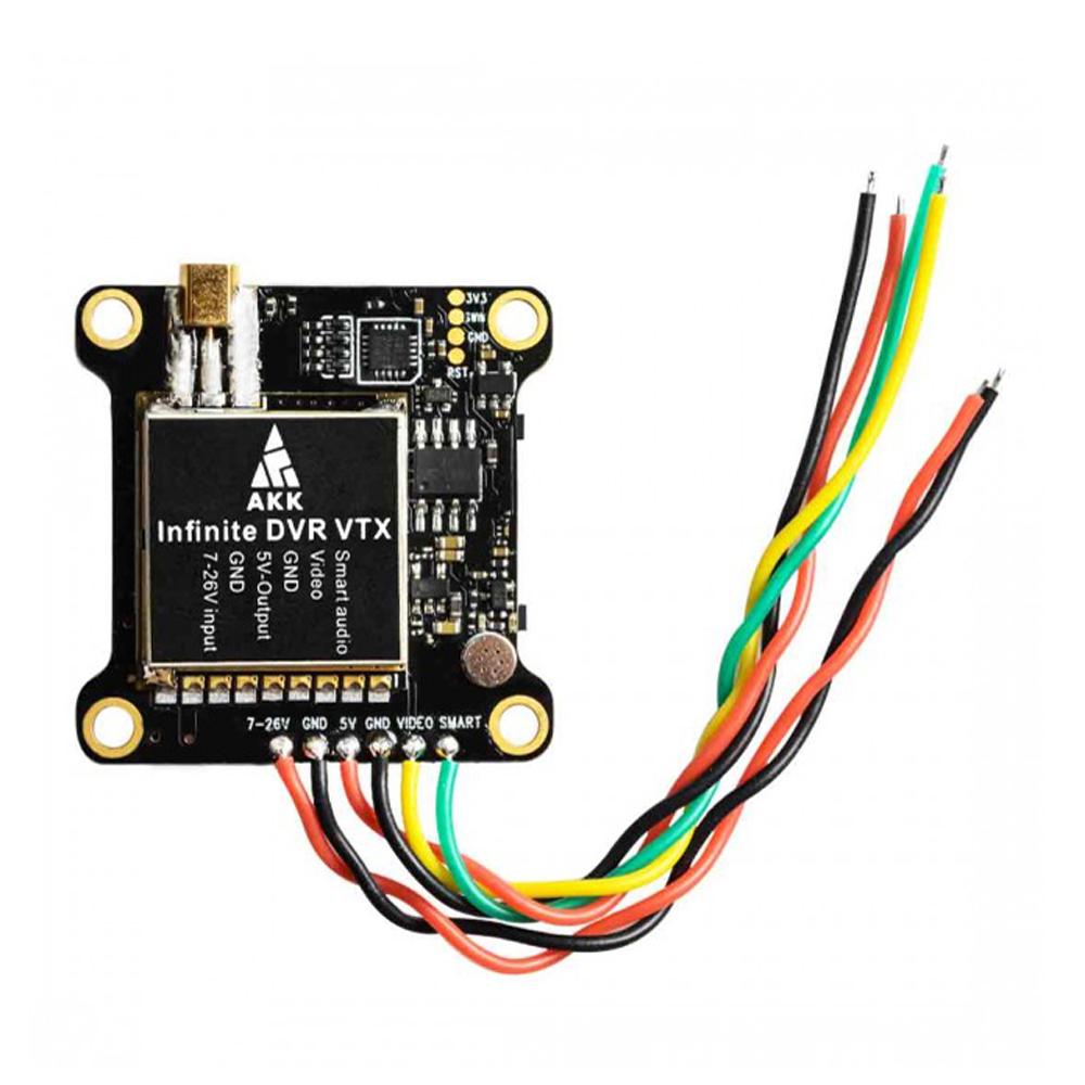AKKInfiniteDVRVTX252006001000mWPowerSwitchableFPVTransmitterSupportSmartAudio-1382124-1