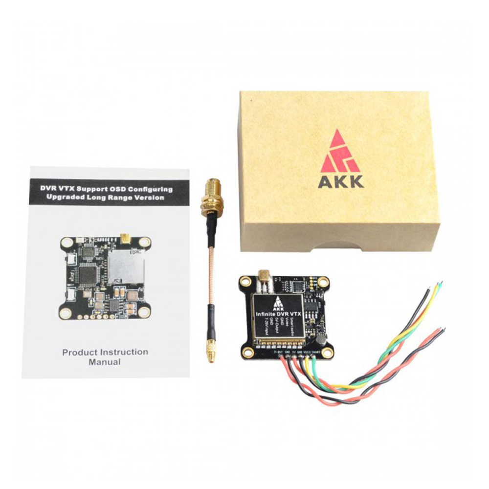 AKKInfiniteDVRVTX252006001000mWPowerSwitchableFPVTransmitterSupportSmartAudio-1382124-7