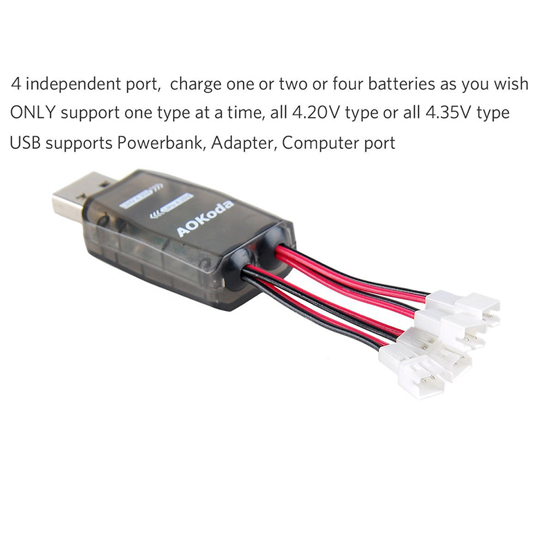 AOKodaCX4054CHMicroUSBBatteryChargerFor1SE010TinyWhoopLipoLiHVBattery-1177557-3