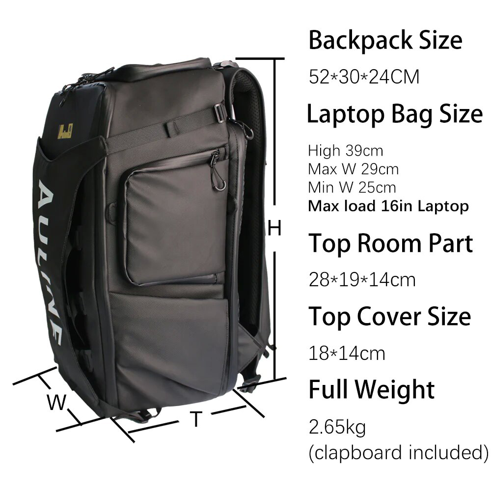 AULINEV3BackpackWaterproofSolidTypeOutdoorMultifunctionTravelCameraFPVBagSupport16InchLaptopforRCDro-2006245-7