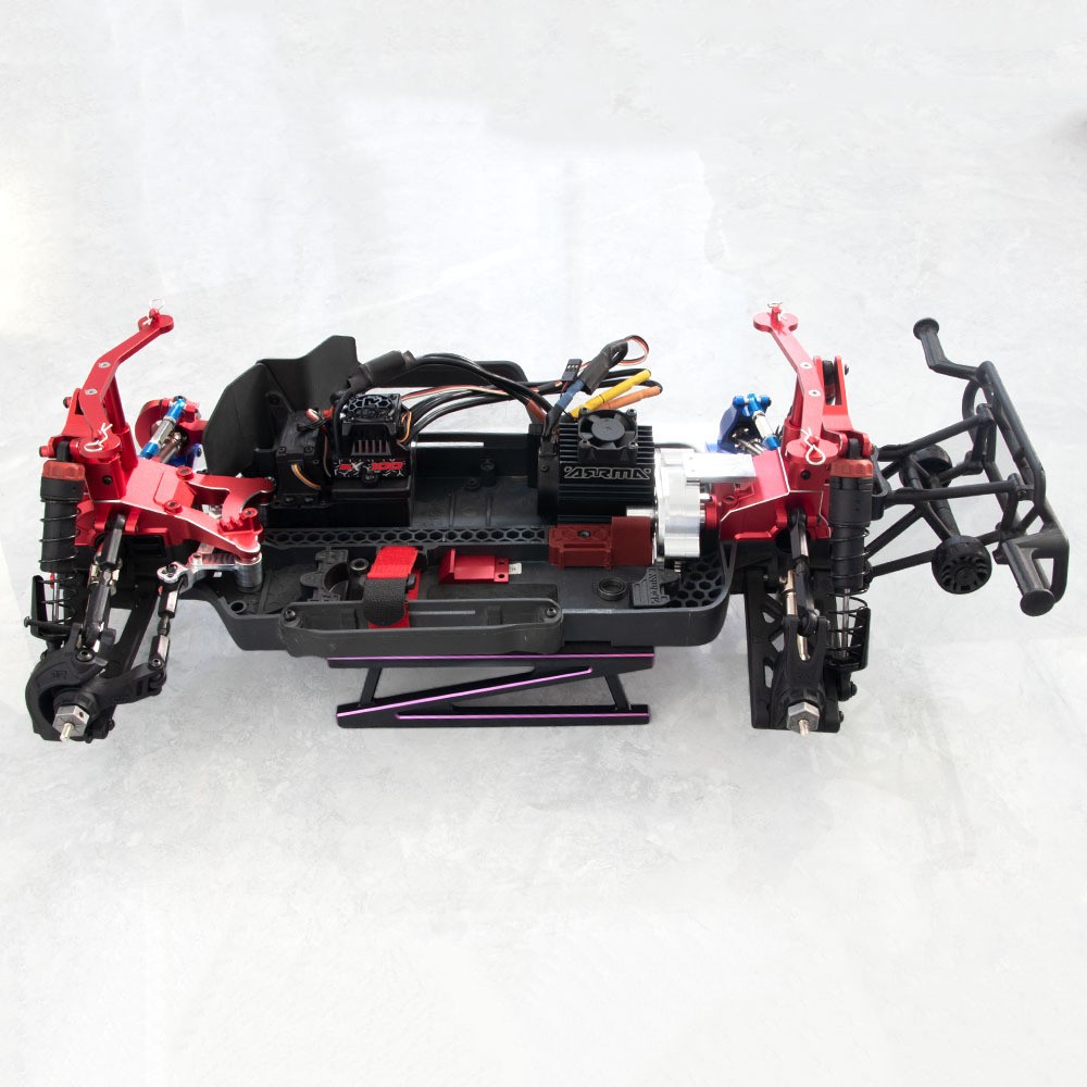 AluminumRCCarsToolHeighteningWorkStandAssemblyPlatformRepairStationFor11018SportRVDriftRCCar-2009220-7
