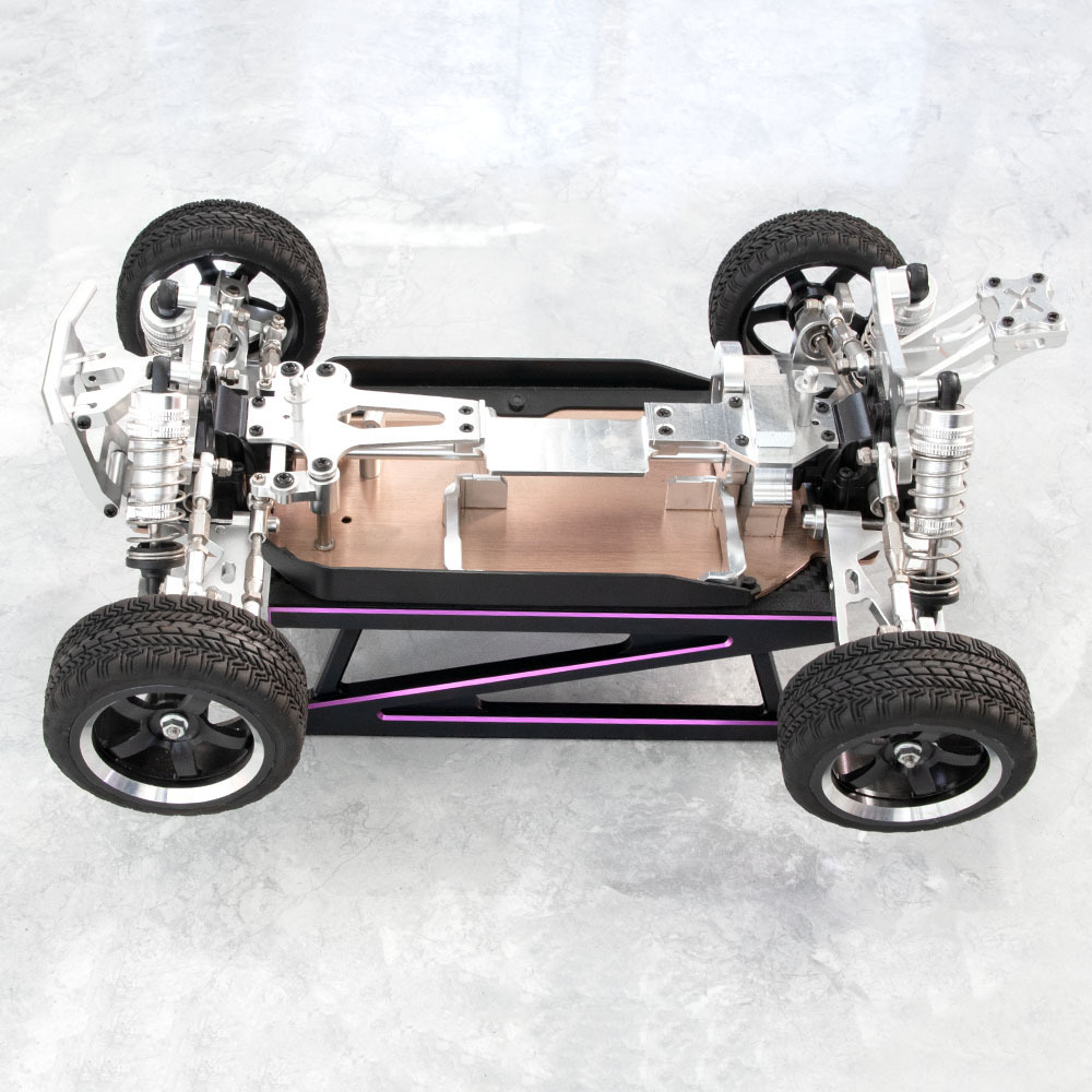 AluminumRCCarsToolHeighteningWorkStandAssemblyPlatformRepairStationFor11018SportRVDriftRCCar-2009220-9