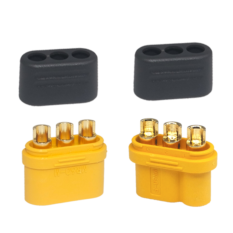 AmassMR60ConnectorBrushlessMotorESCMaleFemaleDockingTerminalToyModelAccessories3-PinTerminalBlock-1976451-6
