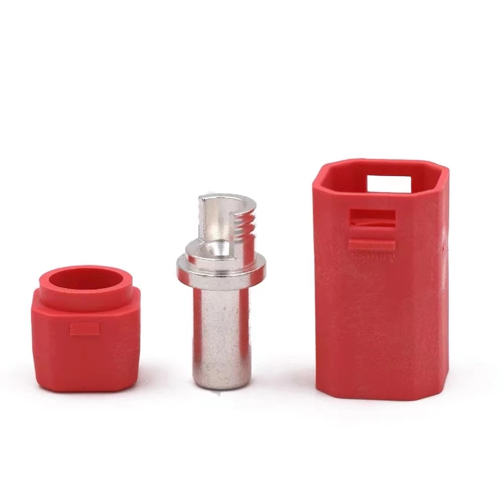 AmassSH80LargeCurrentFlameRetardantPowerPlugMaleFemaleConnectorAS250-1-28mmforRCModelBattery-1976457-4
