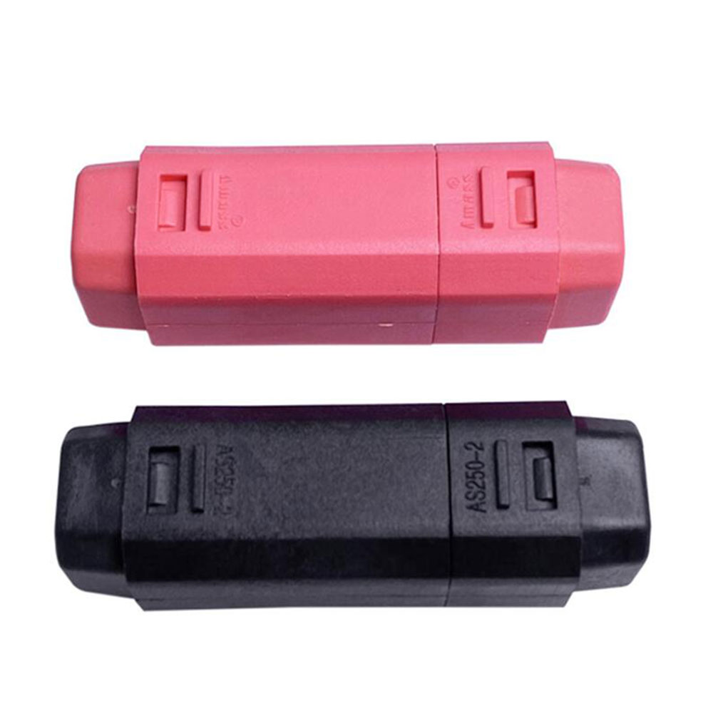 AmassSH80LargeCurrentFlameRetardantPowerPlugMaleFemaleConnectorAS250-1-28mmforRCModelBattery-1976457-7
