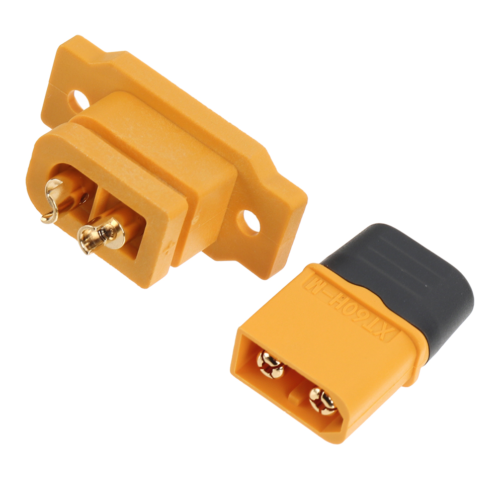 AmassXT60E-FXT60H-MMaleFemaleBulletConnectorPlugwithSheathHousingforFPVDroneBattery-1980256-8