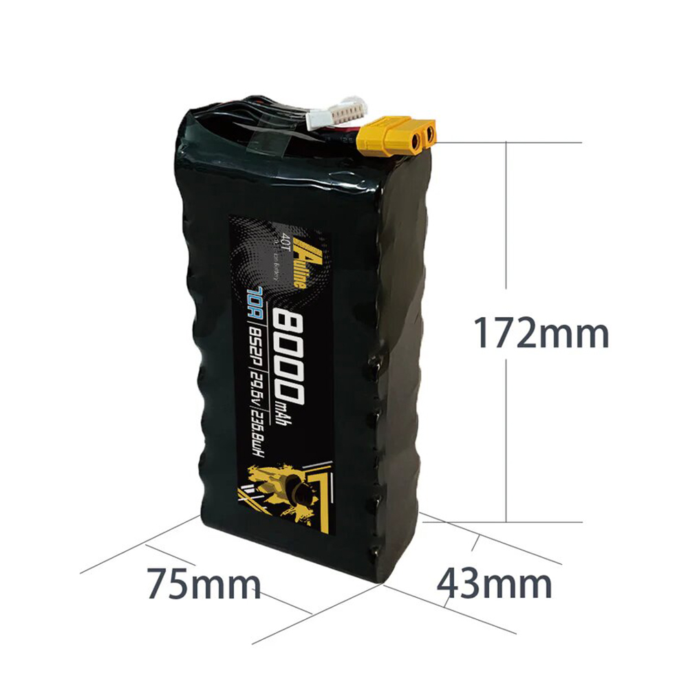 Auline2170040T296V8000mAh8S2P70ALiPoBatteryXT60PlugforRCDrone-2015454-2