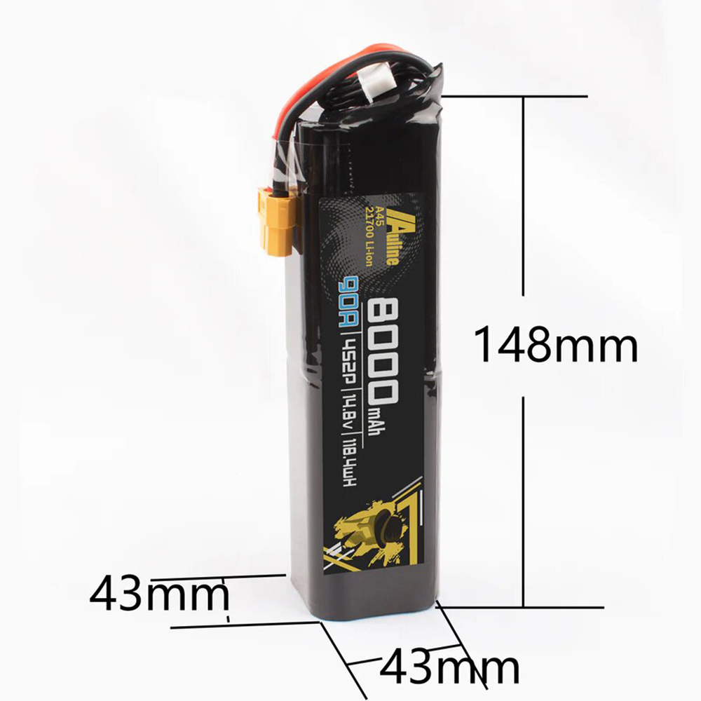 Auline21700A45148V8000mAh4S2P90ALiPoBatteryXT60PlugforRCDrone-2015453-2