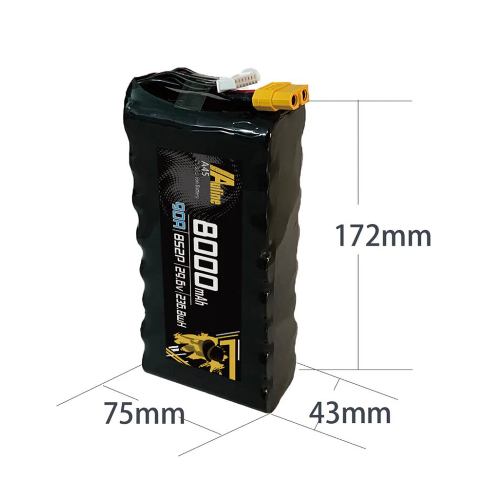 Auline21700A45296V8000mAh8S2P90ALiPoBatteryXT60PlugforRCDrone-2015466-2