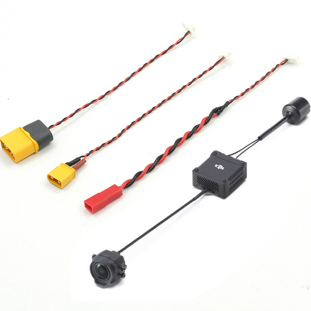 B6FPV11cmPowerSupplyCableXT30XT60JSTT3S4S5SPlugforDJIO3AirUnitRCDrone-2005159-1