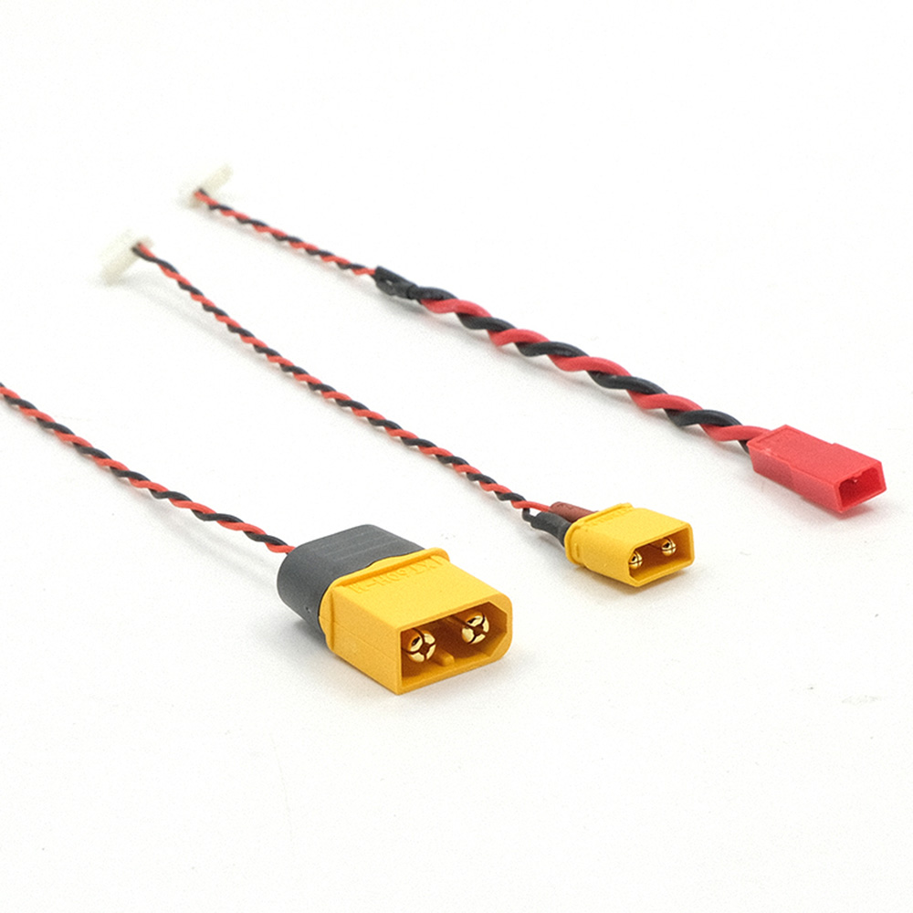B6FPV11cmPowerSupplyCableXT30XT60JSTT3S4S5SPlugforDJIO3AirUnitRCDrone-2005159-2