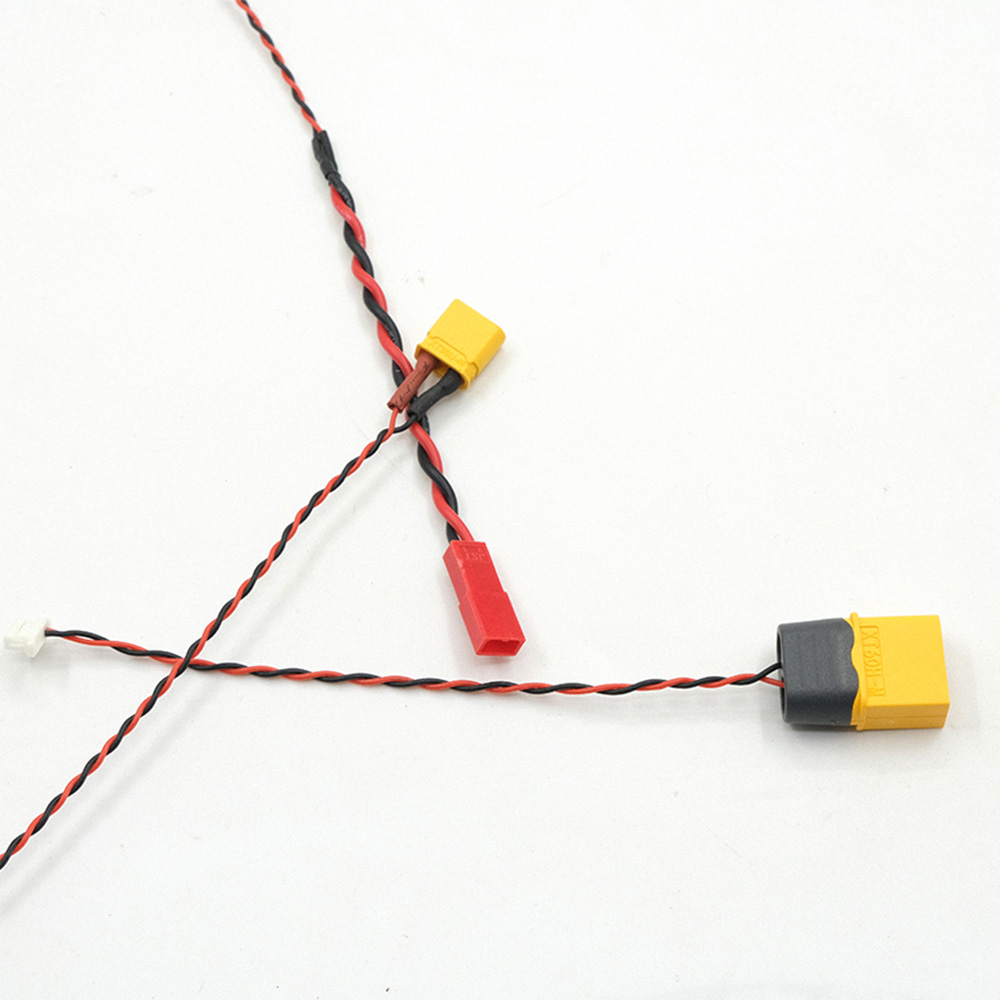 B6FPV11cmPowerSupplyCableXT30XT60JSTT3S4S5SPlugforDJIO3AirUnitRCDrone-2005159-5