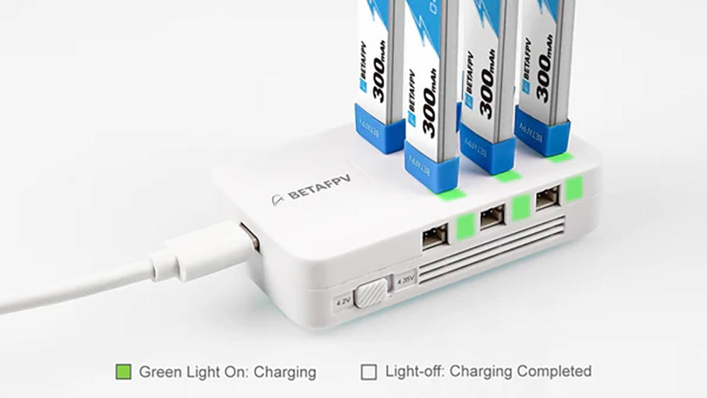 BETAFPV6Ports1SBatteryCharger5-12VInputTypeC1Afor1SBT20PH20LipoBattery-2000043-2
