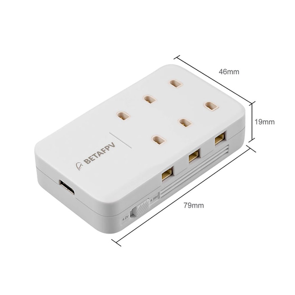 BETAFPV6Ports1SBatteryCharger5-12VInputTypeC1Afor1SBT20PH20LipoBattery-2000043-5