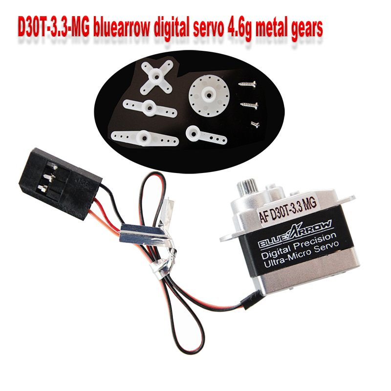 BLUEARROWAFD30T-33-MGMetalGear46gMicroDigitalServoforRCHelicopterAirplane-1980389-9