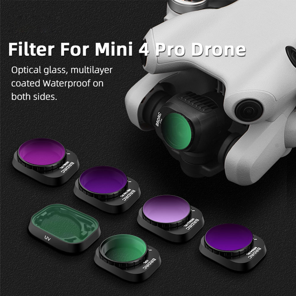 BRDRCCameraLensFilterAdjustableUVCPLND8PLND16PLND32PLND64PLComboSetforDJIMINI4PRORCDroneQuadcopter-2004875-1