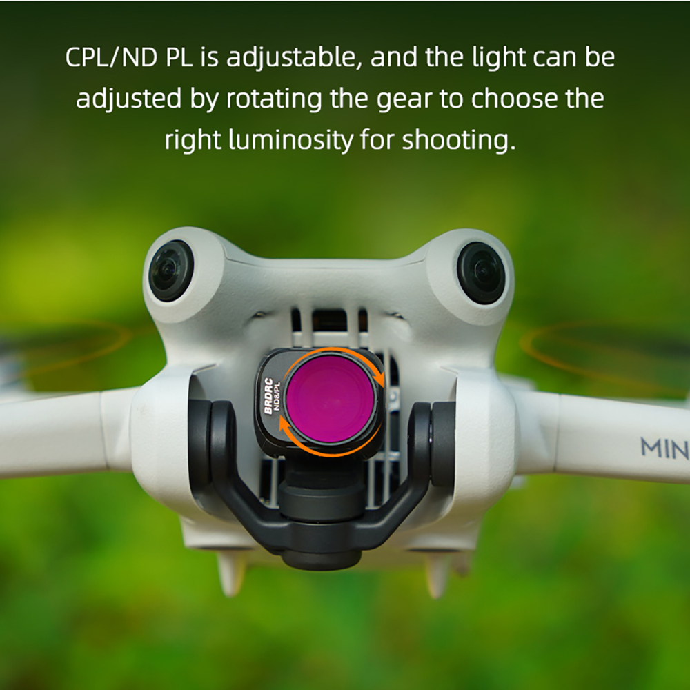 BRDRCCameraLensFilterAdjustableUVCPLND8PLND16PLND32PLND64PLComboSetforDJIMINI4PRORCDroneQuadcopter-2004875-7