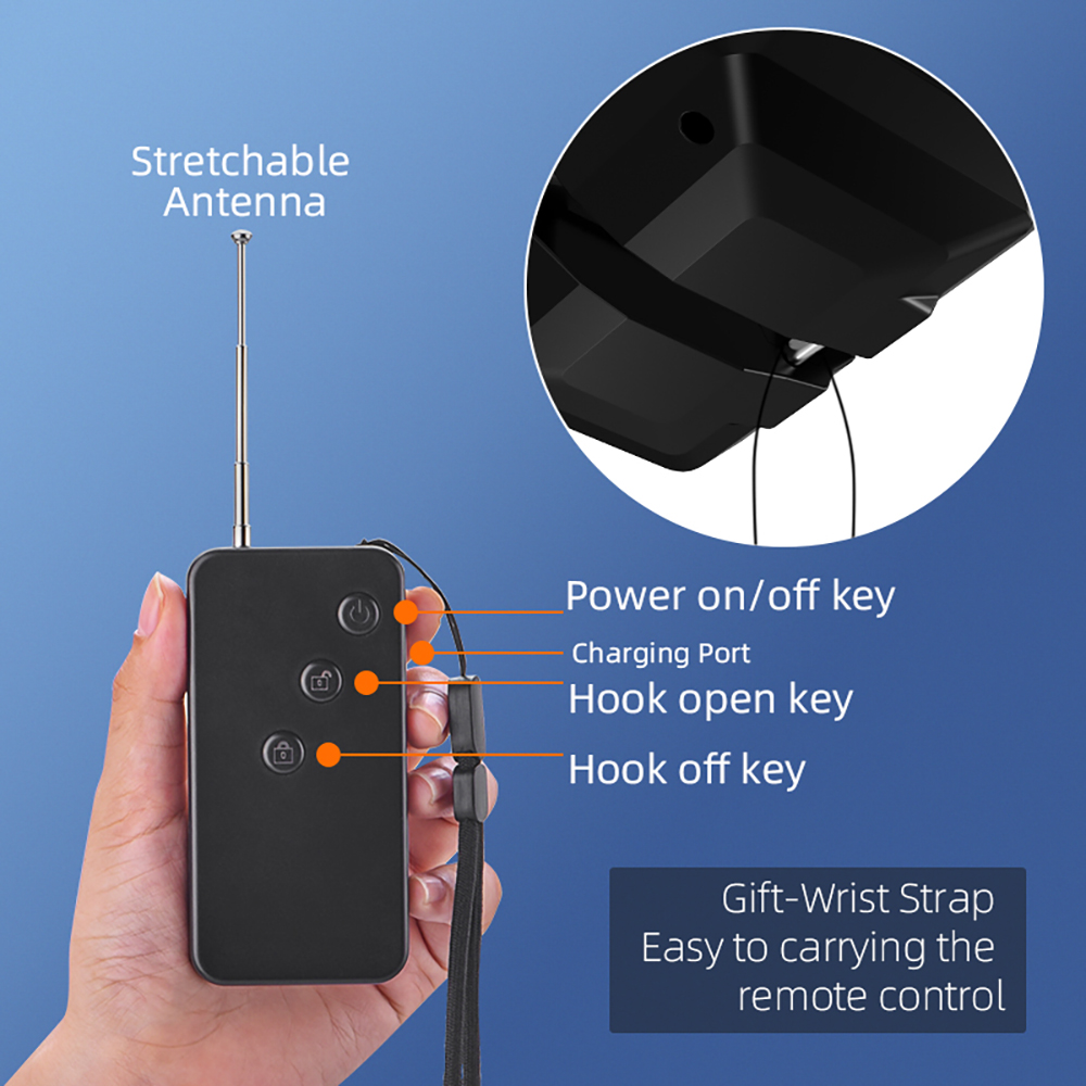 BRDRCDP500UniversalAirdropAirDroppingSystemRemoteThrowerTransportGiftSeaFishingDeliveryDeviceforDJIM-2005252-7
