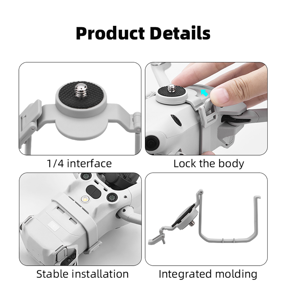 BRDRCExpansionAdapterBracketSportsActionCameraHolderMountforDJIMINI4PRORCDroneQuadcopter-2005255-8
